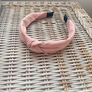 Dusty Mauve Suede-Esque Knot Headband